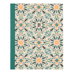 Organized by Happy Planner 12-Month Monthly/Weekly Classic Book Bound Soft Planner, 7-3/4" x 9-3/4", Coastal Cottage, July 2026-June 2027, Total Qty 1