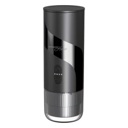 Magnavox® Home 2-in-1 Portable Espresso & Ground Coffee Maker, USB Rechargeable, Black, MHC1201-BLACK