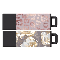 Centon Datastick Pro2 USB Drives, 32GB, Rose Gold, Pack Of 2 Drives