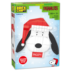 Brickcraft Peanuts Snoopy Decoration Building Set, Multicolor, Set Of 145 Pieces