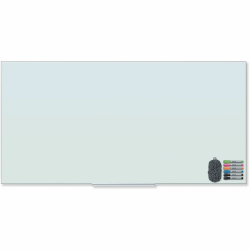 U Brands Dry Erase Board, 72"W x 36"H, Horizontal/Vertical, 1 Each, 3978U0001