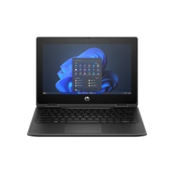 HP Fortis Flip G1i 11.6" Touchscreen Convertible 2 in 1 Notebook, HD, 60 Hz, Intel N-Series N250, 8 GB, 128 GB SSD, Intel UHD Graphics