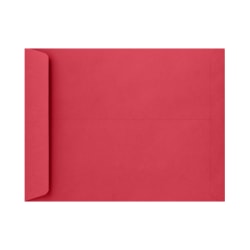 LUX #6 3/4 Open-End Envelopes, Gummed Seal, Holiday Red, Pack Of 50
