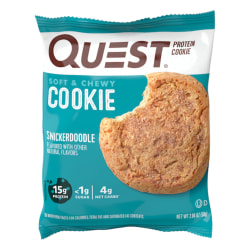Quest Snickerdoodle Protein Cookies, 2.04 Oz, Total Qty 12