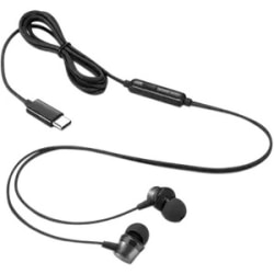 Lenovo USB-C Wired In-Ear Headphones - Lenovo USB-C Wired In-Ear Headphones
