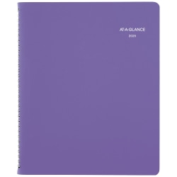 2025-2026 AT-A-GLANCE® Beautiful Day Weekly/Monthly Appointment Book Planner, 8-1/2" x 11", Lavender, January To January