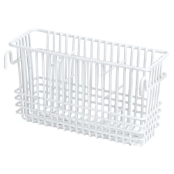 Better Houseware Cutlery Holder, 4"H x 2-3/4"W x 7-3/4"D, White