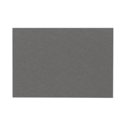 LUX Flat Cards, A9, 5 1/2" x 8 1/2", Smoke Gray, Pack Of 1,000