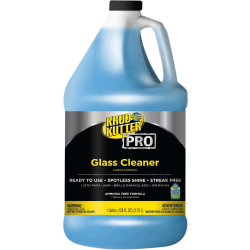 Krud Kutter Pro Glass Cleaner, 1 Gallon, Blue, Pack Of 4 Jugs