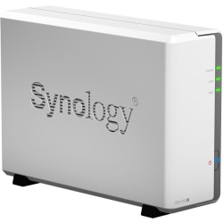 Synology DiskStation DS120j SAN/NAS Storage System - Marvell ARMADA 370 Dual-core (2 Core) 800 MHz - 1 x HDD Supported - 16 TB Supported HDD Capacity - 512 MB RAM DDR3L SDRAM - Serial ATA Controller