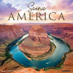 2026 Willow Creek Press Scenic Monthly Wall Calendar, 12" x 12", Scenic America, January To December, 52662