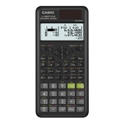 Casio® fx-300ES PLUS Natural-V.P.A.M. 2nd Edition Scientific Calculator, Black, FX-300ESPLS2-S