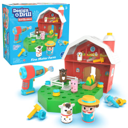 Educational Insights Design & Drill Bolt Buddies, Barn