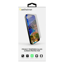 cellhelmet® Privacy Tempered Glass for iPhone® 14 Pro Max (Temp-i14-Pro-Max)