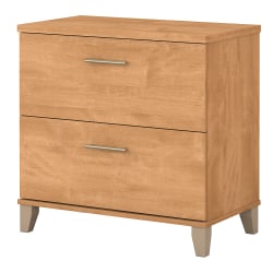 Bush Business Furniture Somerset 22"D Lateral 2-Drawer File Cabinet, Maple Cross, Delivery