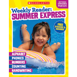 Teacher Resources Weekly Reader Workbook: Summer Express, Grades Pre-K - Kindergarten