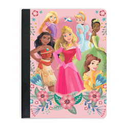 Disney Princess Wide Ruled Licensed Composition Notebook, 9.5" x 7.25", 100 Sheets