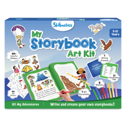 Skillmatics My Storybook Art Kit, Adventures, Grades 1-3