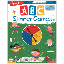 Highlights Learn-And-Play ABC Spinner Games, Pre-K - K