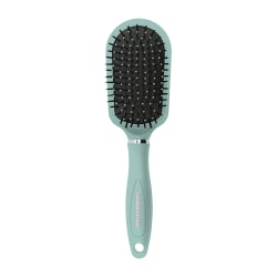 Cosmopolitan Detangling Rubberized Wet/Dry Hair Brush, 1-5/8" x 9-1/16" x 3-1/16", Blue/Silver