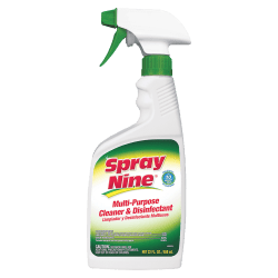 Spray Nine® Multi-Purpose Cleaner And Disinfectant Spray, 25 Oz Bottle
