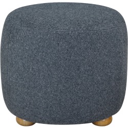 Lifestyle Solutions Gentry Ottoman, 19"H x 22"W x 22"D, Blue