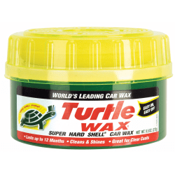 Turtle Wax® Super Hard Shell® Paste Car Wax, 9.5 Oz Bottle, Pack Of 6