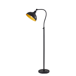 Adesso® Wallace Floor Lamp, 56-1/2"H, Black