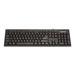 Manhattan 3744461 USB Enhanced Keyboard, Black