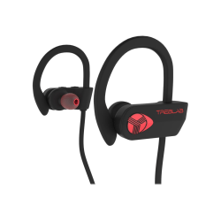 TREBLAB XR500 - Earphones with mic - ear-bud - over-the-ear mount - Bluetooth - wireless - black