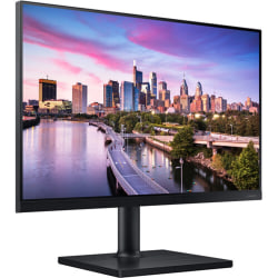 Samsung F24T454GYN - FT45 Series - LED monitor - 24" - 1920 x 1200 Full HD (1080p) @ 75 Hz - IPS - 250 cd/m² - 1000:1 - 5 ms - HDMI, DVI-D, DisplayPort - speakers - black
