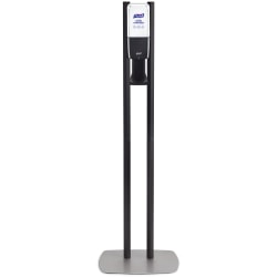 PURELL® ES10 Dispenser Touchless Floor Stand With Automatic Dispenser, Graphite