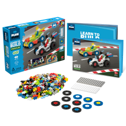 Plus-Plus Building Blocks Learn To Build Go! Vehicles, 360 Pieces