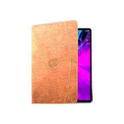 MacCase Premium - Flip cover for tablet - leather - vintage - 11" - for Apple 11-inch iPad Pro (2nd generation)