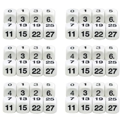 Koplow Games Math Numbers Dice, 6 Packs