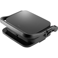 Zwilling Enfinigy Indoor Contact Grill Panini Press, 21-9/16"H x 12-1/2"W x 15-3/4"D, Black