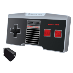 dreamGEAR My Arcade GamePad Classic Wireless Controller For NES Classic Edition, Gray