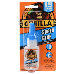 Gorilla™ Super Glue, 0.53 Oz Bottle