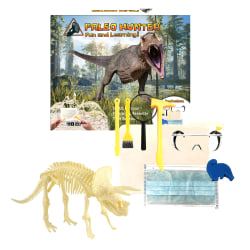 Hamiltonbuhl Paleo Hunter Dig Kit For STEAM Eucation, Triceratops Rex