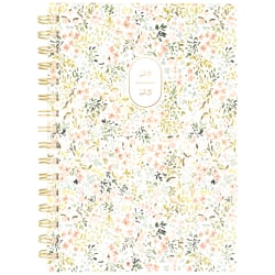2024-2025 Cambridge® Leah Bisch™ Weekly/Monthly Academic Planner, 5-1/2" x 8-1/2", Petite Floral, July 2024 To June 2025, LB33-200A