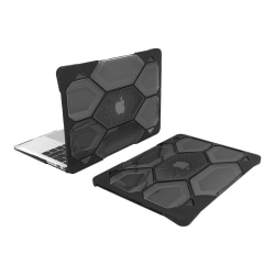 iBenzer Hexpact - Notebook shell case - 13" - black - for Apple MacBook Air 13.3" (Mid 2012, Mid 2013, Early 2014, Early 2015, Mid 2017)