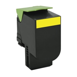 Lexmark™ 80C1XY0 Yellow Extra-High Yield Toner Cartridge