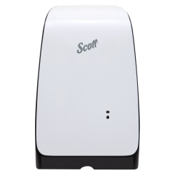 Scott® Electronic Touchless Cassette Skin Care Dispenser, 4" D x 7.3"W x 11.7" H, White