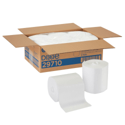 Dixie Surface System - Cleaning wipes - disposable - 135 sheets - white - pack of 6