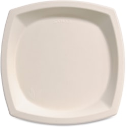Solo Cup Bare™ Sugar Cane Plates, 10", Ivory, Pack Of 125