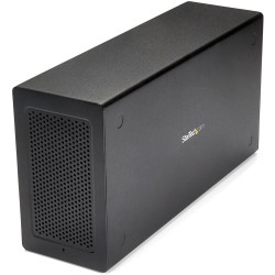 StarTech.com Thunderbolt 3 PCIe Expansion Chassis with DisplayPort - PCIe x16 - Thunderbolt 3 PCIe Enclosure - Thunderbolt 3 PCIe Box - Add an external PCI Express 3.0 x16 slot and a 4K DisplayPort connection to your Thunderbolt 3 MacBook or laptop