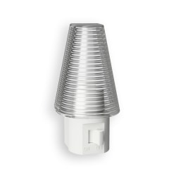 Westek Tipi Manual LED Night Lights, 3-3/16" x 1-5/8" x 1-1/2", White, Total Qty 2, NLTIPIC2