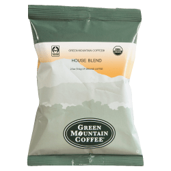 Green Mountain Coffee® Single-Serve Coffee Packets, Organic House Blend, Carton Of 50