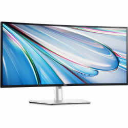 Dell UltraSharp U3425WE 34" Class (34.1" Viewable) UW-QHD Curved Screen LED Monitor, 21:9, Black/Silver