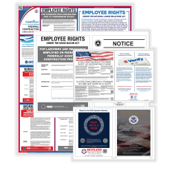 ComplyRight™ Federal Contractor, Construction, Labor Law 1-Year Poster Service, English